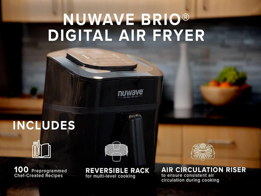 Nuwave Brio 7.25 QT Digital Air Fryer